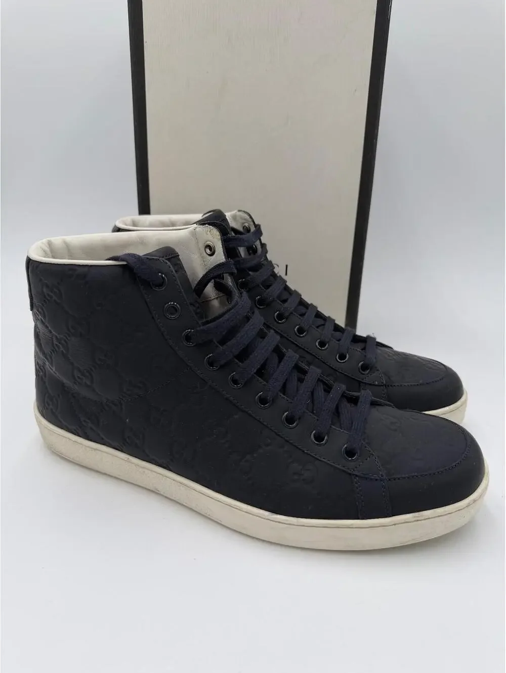 Gucci GG Limited Edition High-Top Sneaker Mens Size 9.5/42.5